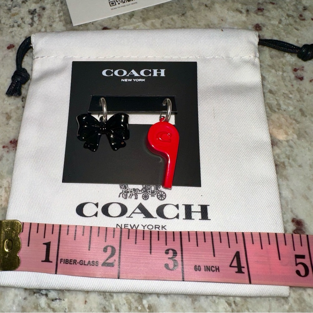 COACH Hypoallergenic Earrings - Picture 7 of 8